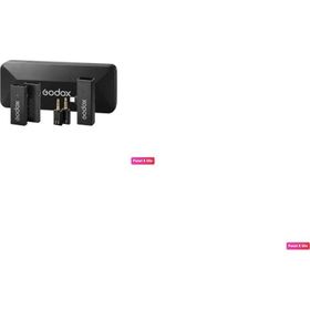 Godox Move Link Mini Apple Uyumlu Siyah Kablosuz Mikrofon Kit 2