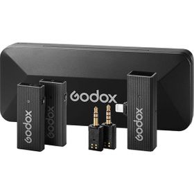 Godox Move Link Mini Apple Uyumlu Siyah Kablosuz Mikrofon Kit 2