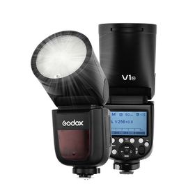 Godox V1 Nikon Uyumlu Yuvarlak Kafa Flaş