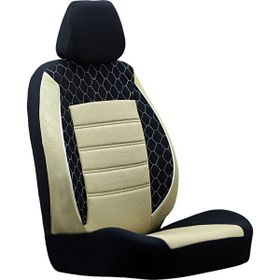 GOF Ford Tourneo Connect Bej - Beyaz - Açık Gri - Siyah Oto Koltuk Kılıfı