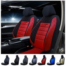 GOF Ford Tourneo Connect Kırmızı - Kırmızı Oto Koltuk Kılıfı