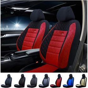 GOF Ford Tourneo Connect Kırmızı - Kırmızı Oto Koltuk Kılıfı