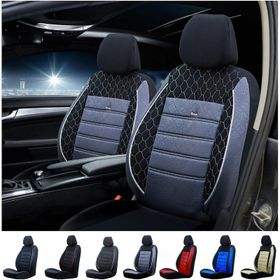GOF Hyundai Coupe Beyaz - Füme Oto Koltuk Kılıfı