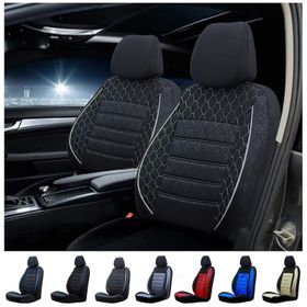 GOF Hyundai Elantra Siyah - Beyaz Oto Koltuk Kılıfı