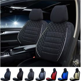 GOF Hyundai Elantra Siyah - Beyaz Oto Koltuk Kılıfı