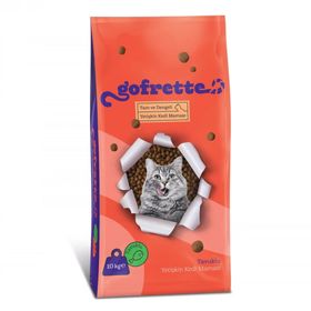 Gofrette 10 kg Tavuklu Yetişkin Kedi Maması