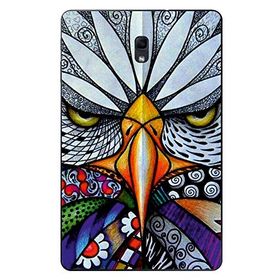 Gogo Accessories 10.5 inç Samsung Galaxy Tab ile Uyumlu A T590 Baykuş Baskılı Silikon Kılıf