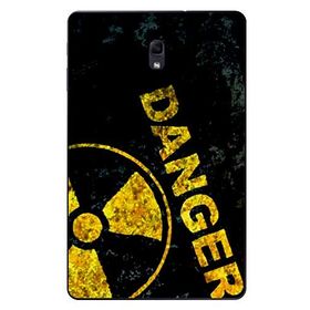 Gogo Accessories 10.5 inç Samsung Galaxy Tab ile Uyumlu A T590 Danger Baskılı Silikon Kılıf