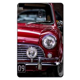 Gogo Accessories 10.5 inç Samsung Galaxy Tab ile Uyumlu A T590 Klasik Araba Baskılı Silikon Kılıf