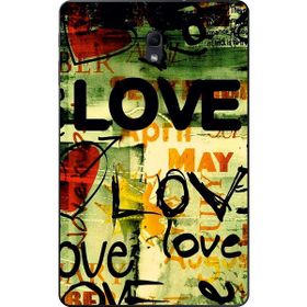 Gogo Accessories 10.5 inç Samsung Galaxy Tab ile Uyumlu A T590 Love Baskılı Silikon Kılıf