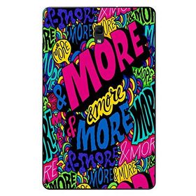 Gogo Accessories 10.5 inç Samsung Galaxy Tab ile Uyumlu A T590 More Baskılı Silikon Kılıf