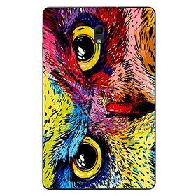 Gogo Accessories 10.5 inç Samsung Galaxy Tab ile Uyumlu A T590 Renkli Baykuş Baskılı Silikon Kılıf