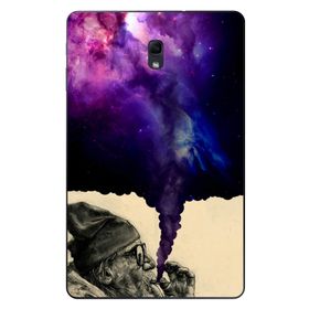 Gogo Accessories 10.5 inç Samsung Galaxy Tab ile Uyumlu A T590 Sigara İçen Adam Baskılı Silikon Kılıf
