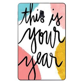 Gogo Accessories 10.5 inç Samsung Galaxy Tab ile Uyumlu A T590 This İs Your Baskılı Silikon Kılıf