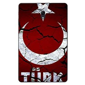 Gogo Accessories 10.5 inç Samsung Galaxy Tab ile Uyumlu A T590 Türk Baskılı Silikon Kılıf