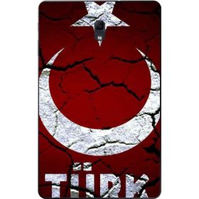 Gogo Accessories 10.5 inç Samsung Galaxy Tab ile Uyumlu A T590 Türk Baskılı Silikon Kılıf