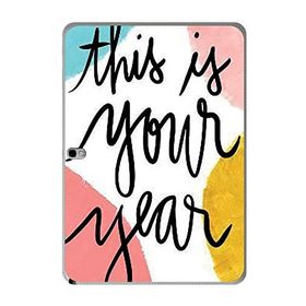 Gogo Accessories 10.5 inç Samsung Galaxy Tab ile Uyumlu S T800 This İs Your Baskılı Silikon Kılıf