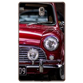 Gogo Accessories 10.5 inç Samsung Galaxy Tab ile Uyumlu S6 T860 Klasik Araba Baskılı Silikon Kılıf