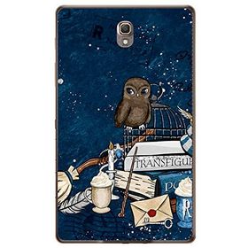 Gogo Accessories 10.5 inç Samsung Galaxy Tab ile Uyumlu S6 T860 Mektup Baykuş Baskılı Silikon Kılıf