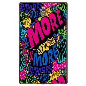 Gogo Accessories 10.5 inç Samsung Galaxy Tab ile Uyumlu S6 T860 More Baskılı Silikon Kılıf