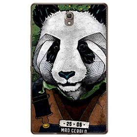 Gogo Accessories 10.5 inç Samsung Galaxy Tab ile Uyumlu S6 T860 Panda Baskılı Silikon Kılıf