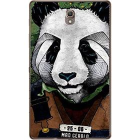 Gogo Accessories 10.5 inç Samsung Galaxy Tab ile Uyumlu S6 T860 Panda Baskılı Silikon Kılıf