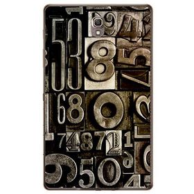 Gogo Accessories 10.5 inç Samsung Galaxy Tab ile Uyumlu S6 T860 Rakam Baskılı Silikon Kılıf