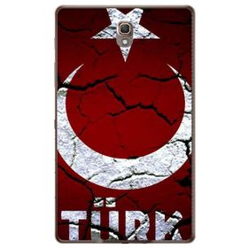 Gogo Accessories 10.5 inç Samsung Galaxy Tab ile Uyumlu S6 T860 Türk Baskılı Silikon Kılıf