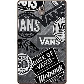 Gogo Accessories 10.5 inç Samsung Galaxy Tab ile Uyumlu S6 T860 Vans Baskılı Silikon Kılıf