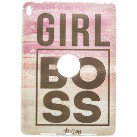 Gogo Accessories 9.7 inç iPad PRO 9.7 Model Boss Friday Baskılı Silikon Kılıf