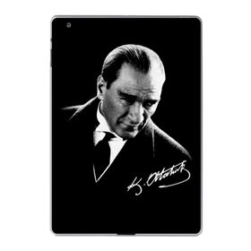 Gogo Accessories Apple iPad 2 3 4 A1219 A1395 A1416 A1460 Atatürk İmza Baskılı Silikon Kılıf