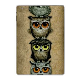 Gogo Accessories Apple iPad 2 3 4 A1219 A1395 A1416 A1460 Küçük Baykuş Baskılı Silikon Kılıf