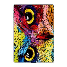 Gogo Accessories Apple iPad 2/3/4 (A1219 A1395 A1416 A1460) Renkli Baykuş Baskılı Silikon Kılıf