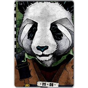 Gogo Accessories Apple iPad 2/3/4 Panda Baskılı Silikon Kılıf