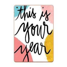Gogo Accessories Apple iPad 5. Nesil 2018 A1893 A1954 T015 This İs Your Baskılı Silikon Kılıf