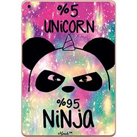 Gogo Accessories Apple iPad 5. Nesil 2018 A1893 A1954 T015 Unicorn Baskılı Silikon Kılıf
