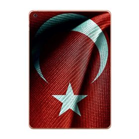 Gogo Accessories Apple iPad 6. Nesil 2018 A1893 A1954 T015 Türk Bayrağı Baskılı Silikon Kılıf