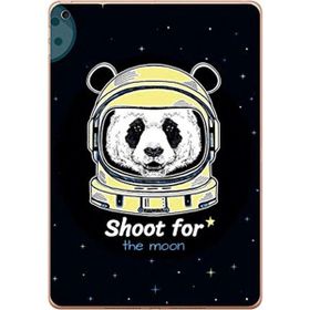 Gogo Accessories Apple iPad Air 2017-2018 A1893 A1954 T015 Astronot Ayı Baskılı Silikon Kılıf