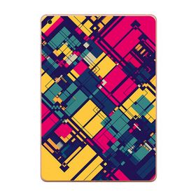 Gogo Accessories Apple iPad Air 2017-2018 A1893 A1954 T015 Kareler Baskılı Silikon Kılıf