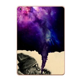 Gogo Accessories Apple iPad Air 2017-2018 A1893 A1954 T015 Sigara İçen Adam Baskılı Silikon Kılıf