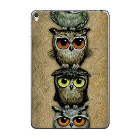 Gogo Accessories Apple iPad Mini 4 A1538 A1550 Küçük Baykuş Baskılı Silikon Kılıf
