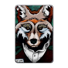 Gogo Accessories Apple iPad Mini 4 A1538 A1550 Tilki Baskılı Silikon Kılıf