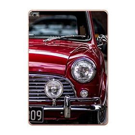 Gogo Accessories Apple iPad New Air2 A1566 A1567 Klasik Araba Baskılı Silikon Kılıf