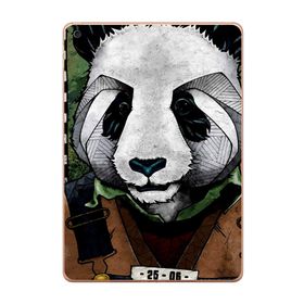 Gogo Accessories Apple iPad New Air2 A1566 A1567 Panda Baskılı Silikon Kılıf