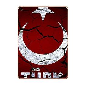 Gogo Accessories Apple iPad New Air2 A1566 A1567 Türk Baskılı Silikon Kılıf