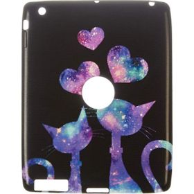 Gogo Accessories İpad 2.3.4 Model Asik Kediler Baskılı Silikon Kılıf
