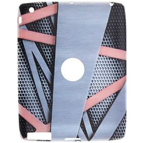 Gogo Accessories İpad 2.3.4 Model D Seritler Baskılı Silikon Kılıf
