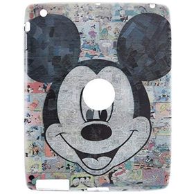Gogo Accessories İpad 2.3.4 Model Miki Mouse Baskılı Silikon Kılıf