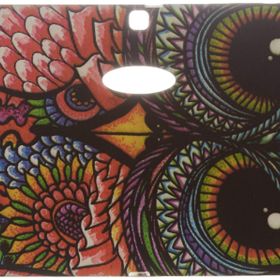 Gogo Accessories İpad 2.3.4 Model Renkli Baykus Baskılı Silikon Kılıf