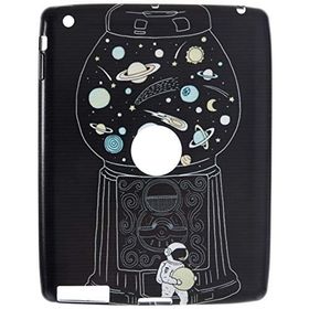 Gogo Accessories İpad 2.3.4 Model Yalniz Astronot Baskılı Silikon Kılıf